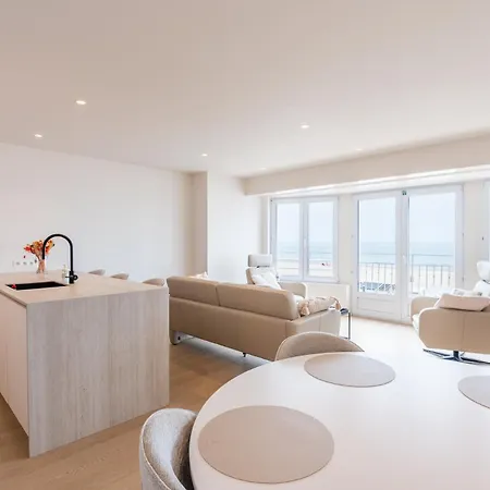 Luxurious Sea View With 3 For 6 아파트 오스텐드